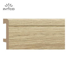 INTCO Hot Selling Waterproof Easy Installation Decorative Wood Color Floor Baseboard Laminate Skirting Board